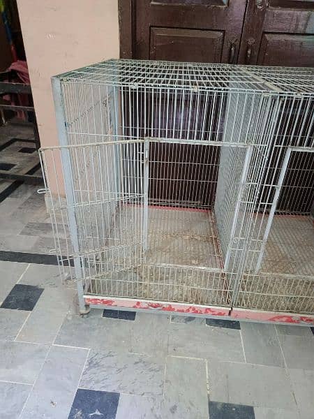 a. O. a new cage ha only 1 mouth use big cage 10 number wire ma 3