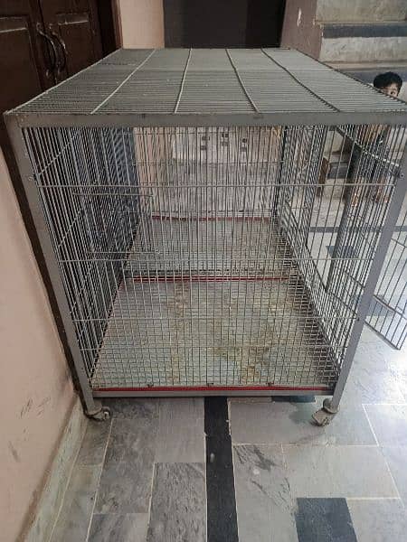 a. O. a new cage ha only 1 mouth use big cage 10 number wire ma 4