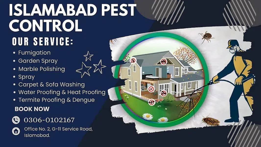 Termite & Pest Control Fumigation Mosquitoes Dengue Spray Deemak Rats 5