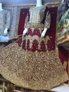 Red Bridal Lehnga|Hand Made Working Wedding Bridal Dress|Barat Dres