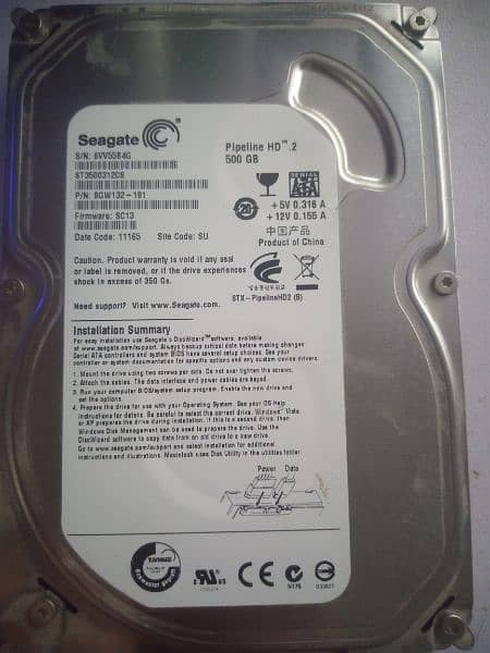 Hard drive 500 gb 1