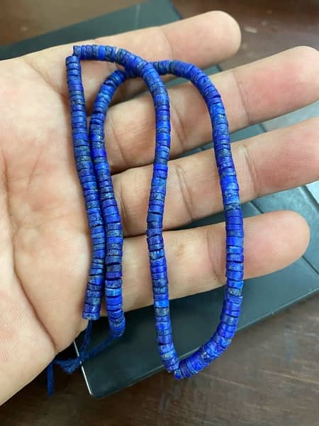 top quality 100% natural blue lapis lazuli stone necklace 5