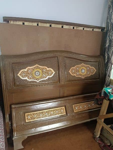 wooden bed for sale 2