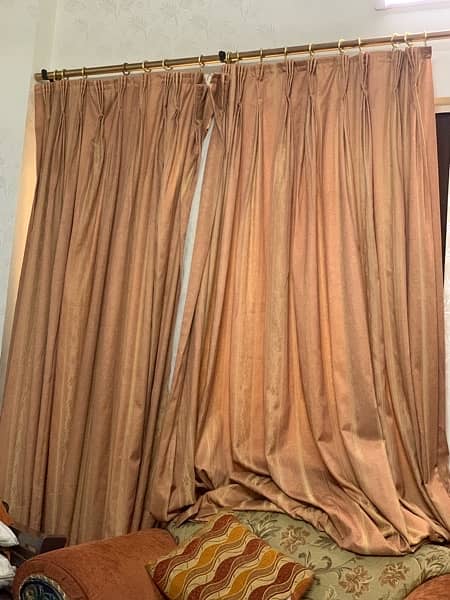 rust/peachy rust curtains 1