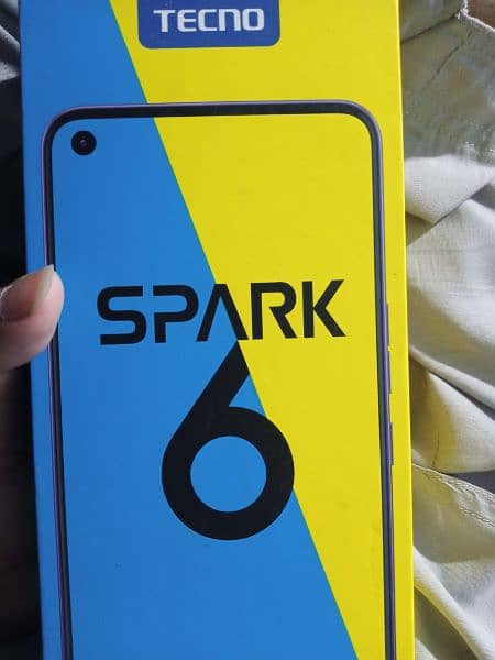 Tecno Spark 6 4 64 with Box 1