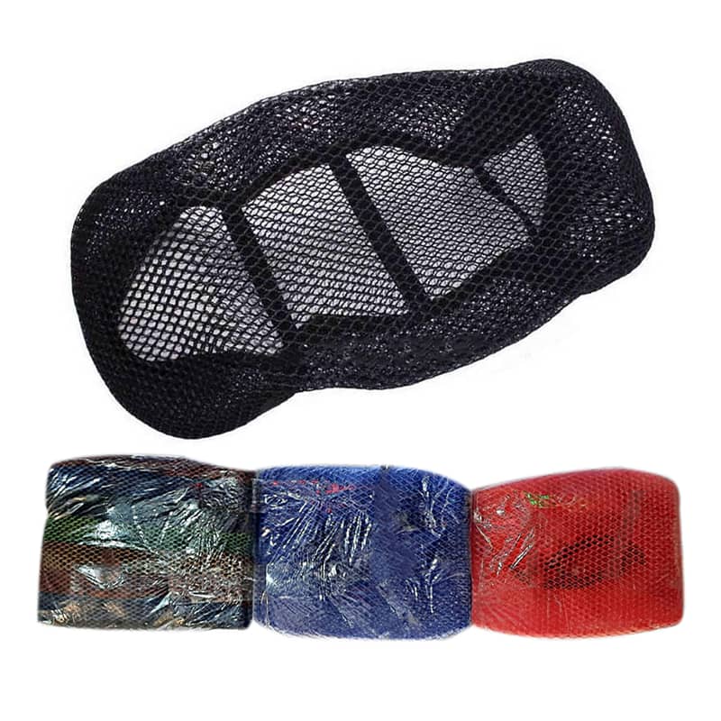 Motorcycle Seat Cover Mesh Seat Net Cover For Bike 1