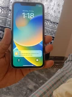 iphone 11 non PTA 64 GB without box face id tru tone  everything ok