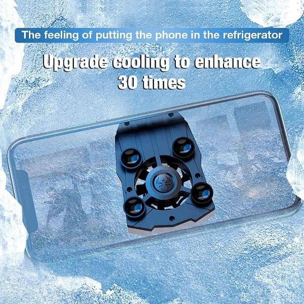 Mobile Phone Radiator Universal Phone Cooler Fan. Free home delivery 4