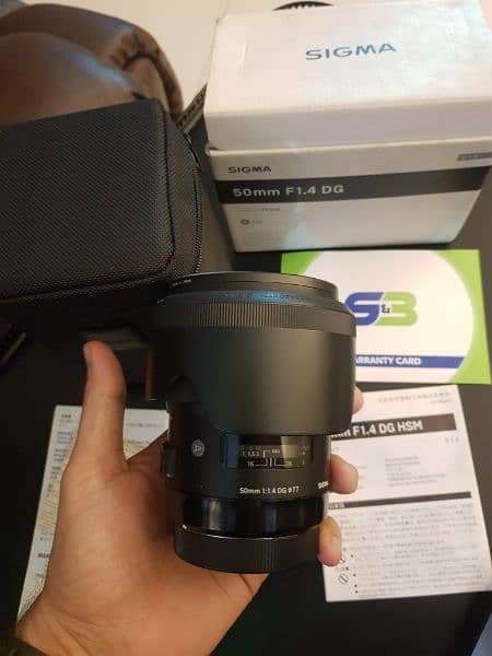 Sigma 50mm 1.4 Art Lens for Canon 2