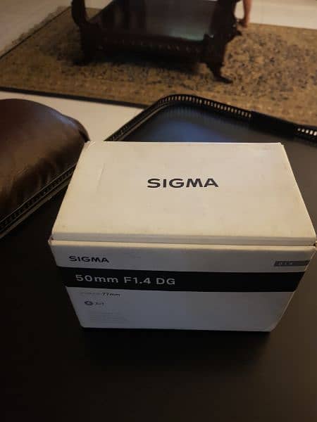 Sigma 50mm 1.4 Art Lens for Canon 4
