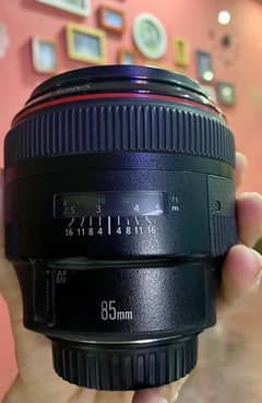 canon 85mm 1.2L ii for sale 0
