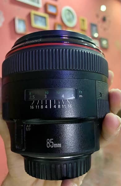 canon 85mm 1.2L ii for sale 3