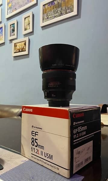 canon 85mm 1.2L ii for sale 5