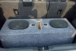 boschmann car speakers+box+tweeter