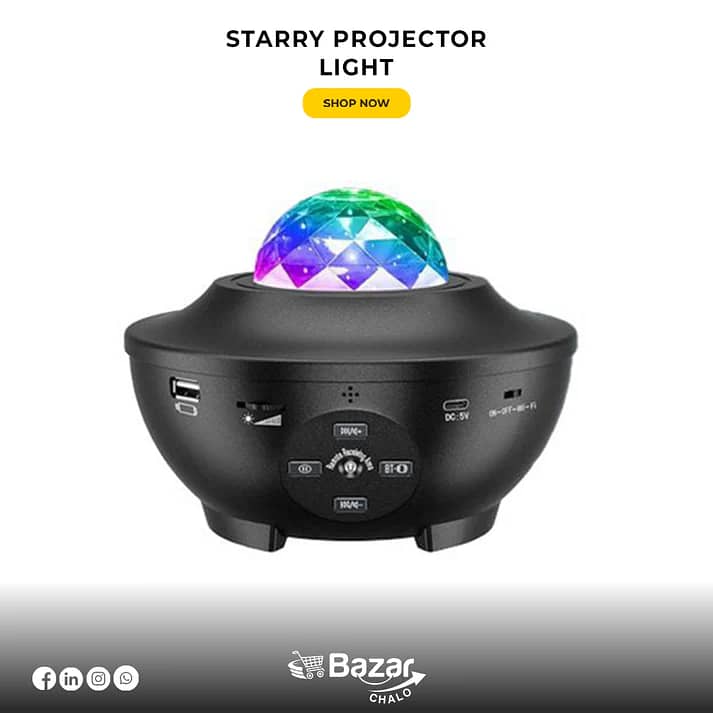 Starry Sky Projector USB LED Star Lamp 2