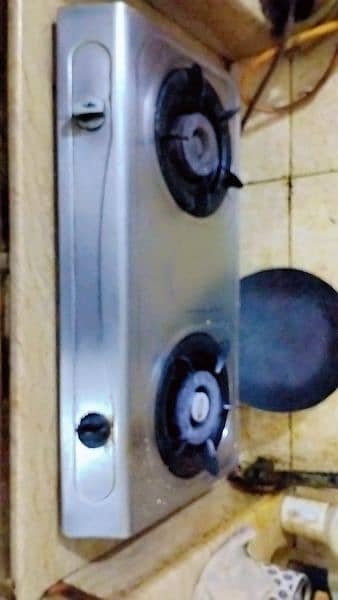 Pure Stainless Steel Stove with Electric Compressor/Sucker 1