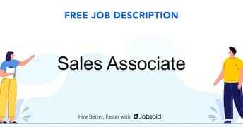 Sales Associates (Male and Female)