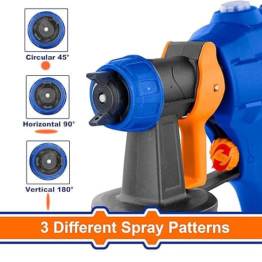 WADFOW Spray Paint, Electric Spray Machine 800ml, 100DIN-s, 2.0mm Nozz 5