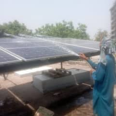Solar panel ke services k liya rabta kra