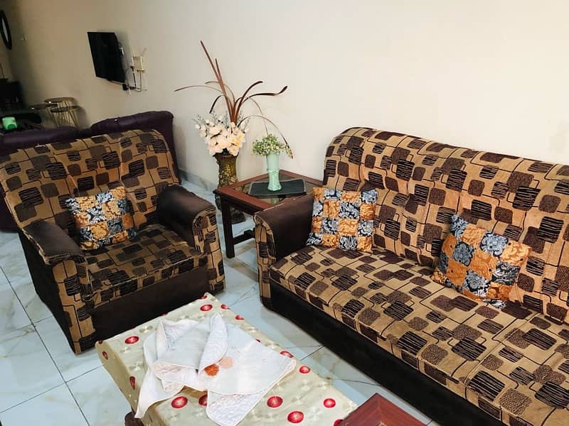 5 seater sofa set fabric cloth 2