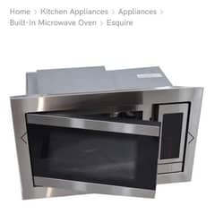 microwave built in oven