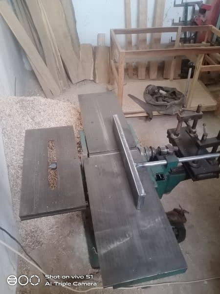 wood cutter planer machine 10" 1