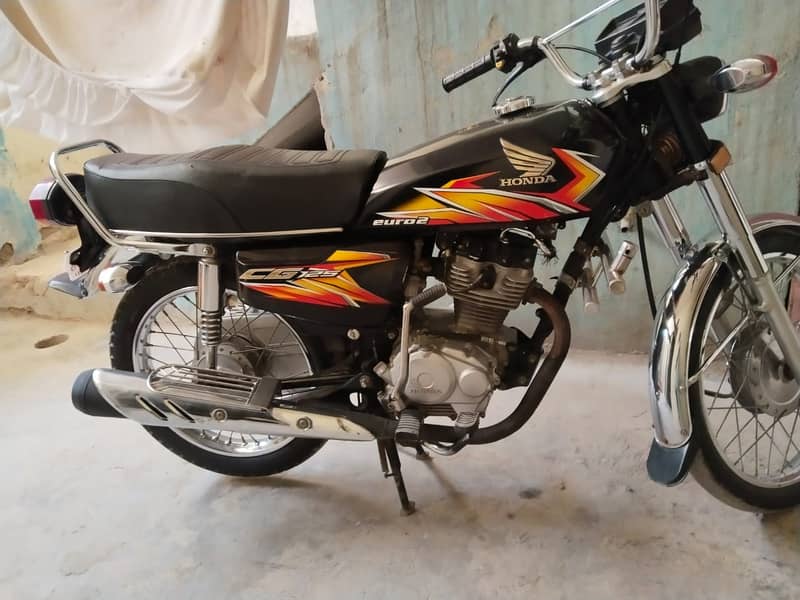 Honda CG 125 Model 2021 ISB Number Urgent For Sale Condition 10/10 4