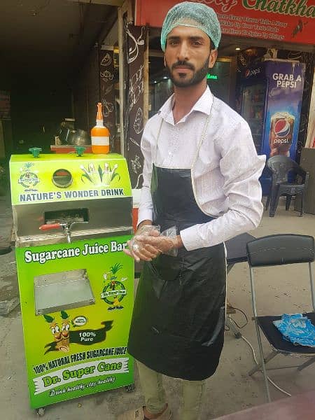 Modern Sugarcane Juice machine 100% hygienic setup for new business 3