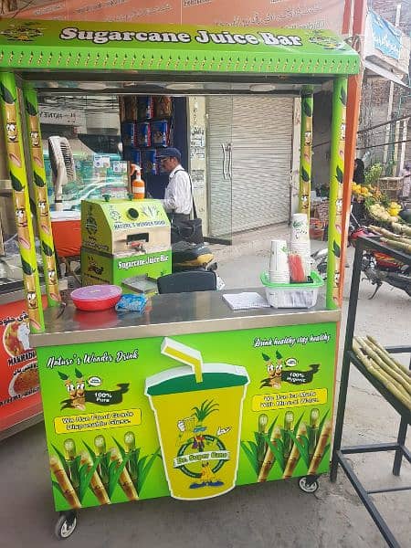 Modern Sugarcane Juice machine 100% hygienic setup for new business 5