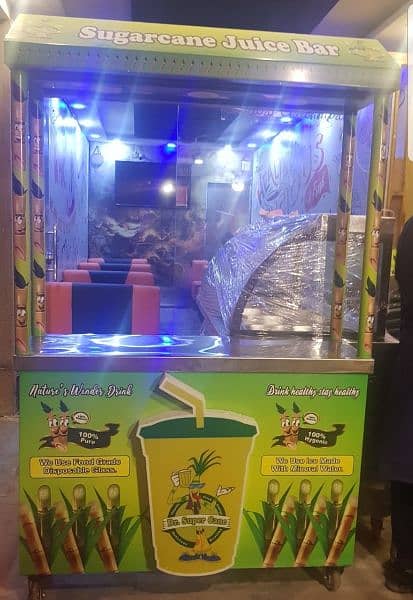 Modern Sugarcane Juice machine 100% hygienic setup for new business 6