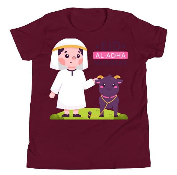 customized Bakra Eid Mubarak Kids T- shirt 6