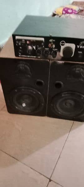 Sound system New condition no issue Heavy bass Urgent sell 1