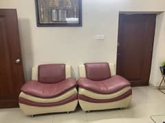 beautiful sofa set for sale. Almost new