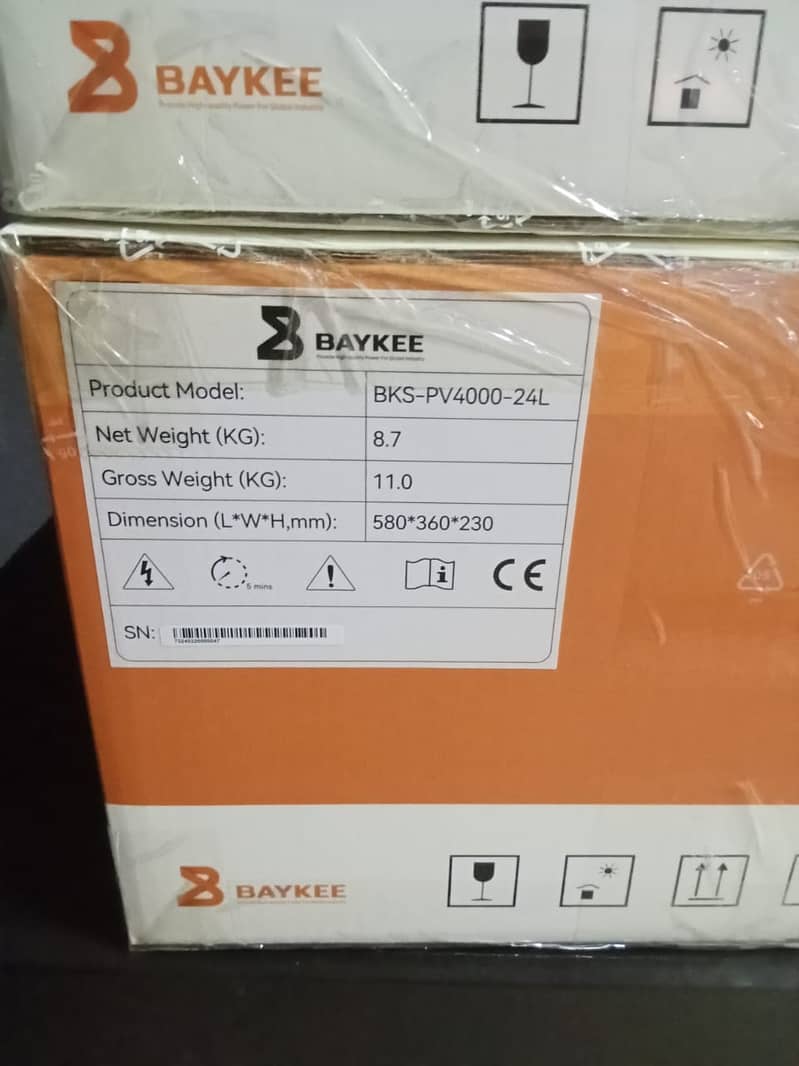 Baykee PV4000-24L (Hybrid Solar inverter available for sale) 1