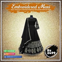 Embroidered maxi 0