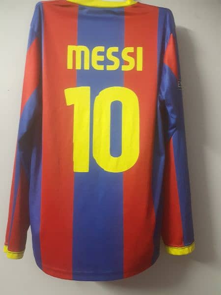 messi number 10 barcelona uefa champions league 2011 final shirt 1