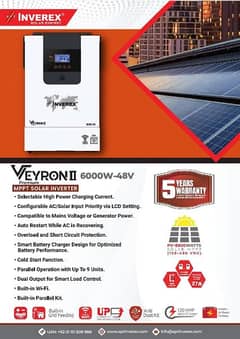 inverex veyron II 6000-48 Solar Hybrid Inverter
