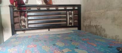 iron bed h full size h king size h without mattress h 0