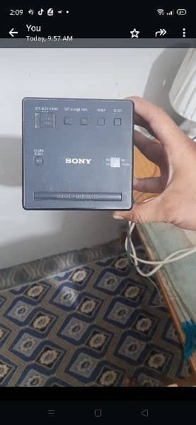 Sony original clock 1