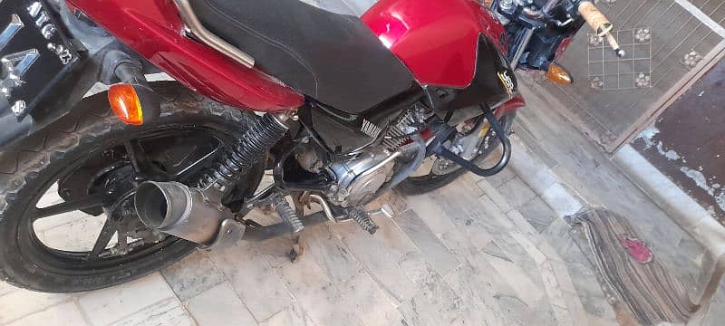 ybr 125g convert in ybr with double assries. 7