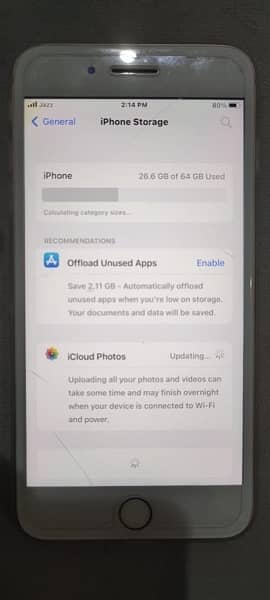 iphone 8 plus pta approved 64gb with box 0