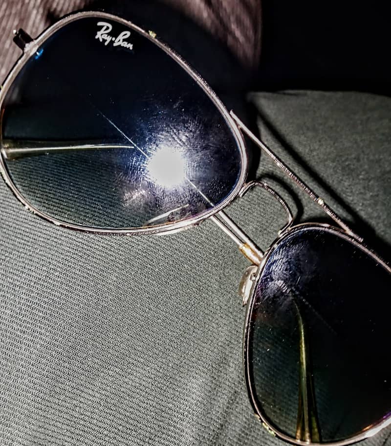 Ray-Ban Aviator (made in Italy) light gradient sunglasses for sale 3