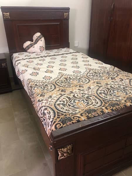 2 Single Beds with Master Molty Foam 6 inch Mattress 1