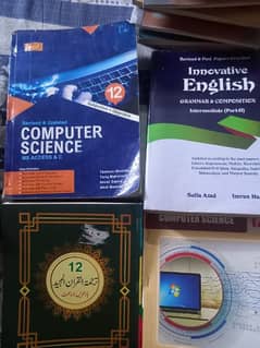 12 class book for F. A with (Education Civics computer )
