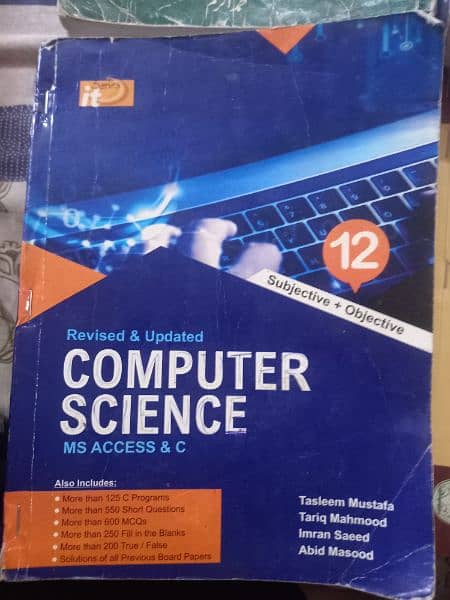 12 class book for F. A with (Education Civics computer ) 3