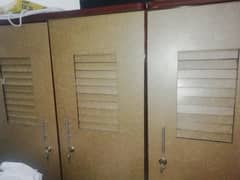 3 door lamination sheet almirah