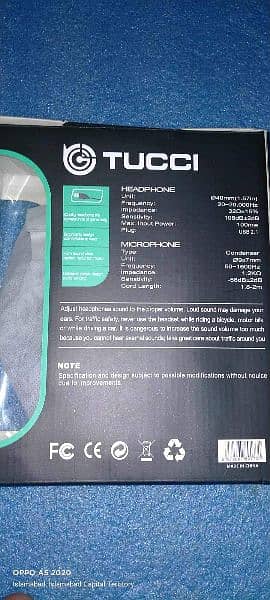Tucci Q5 Brand New USB Headphones 2