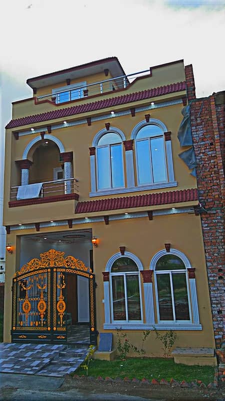 3 Marla Brand New House For Sale In Al Ahmad Gardens GT Road Manawan Lahore 1