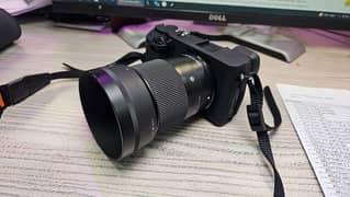 Sony a6300 30mm 1.4 lens mirrorless