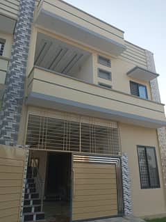 Al Raheem town Rafi qamar road New brand luxury 4.50 marly double story house for sale